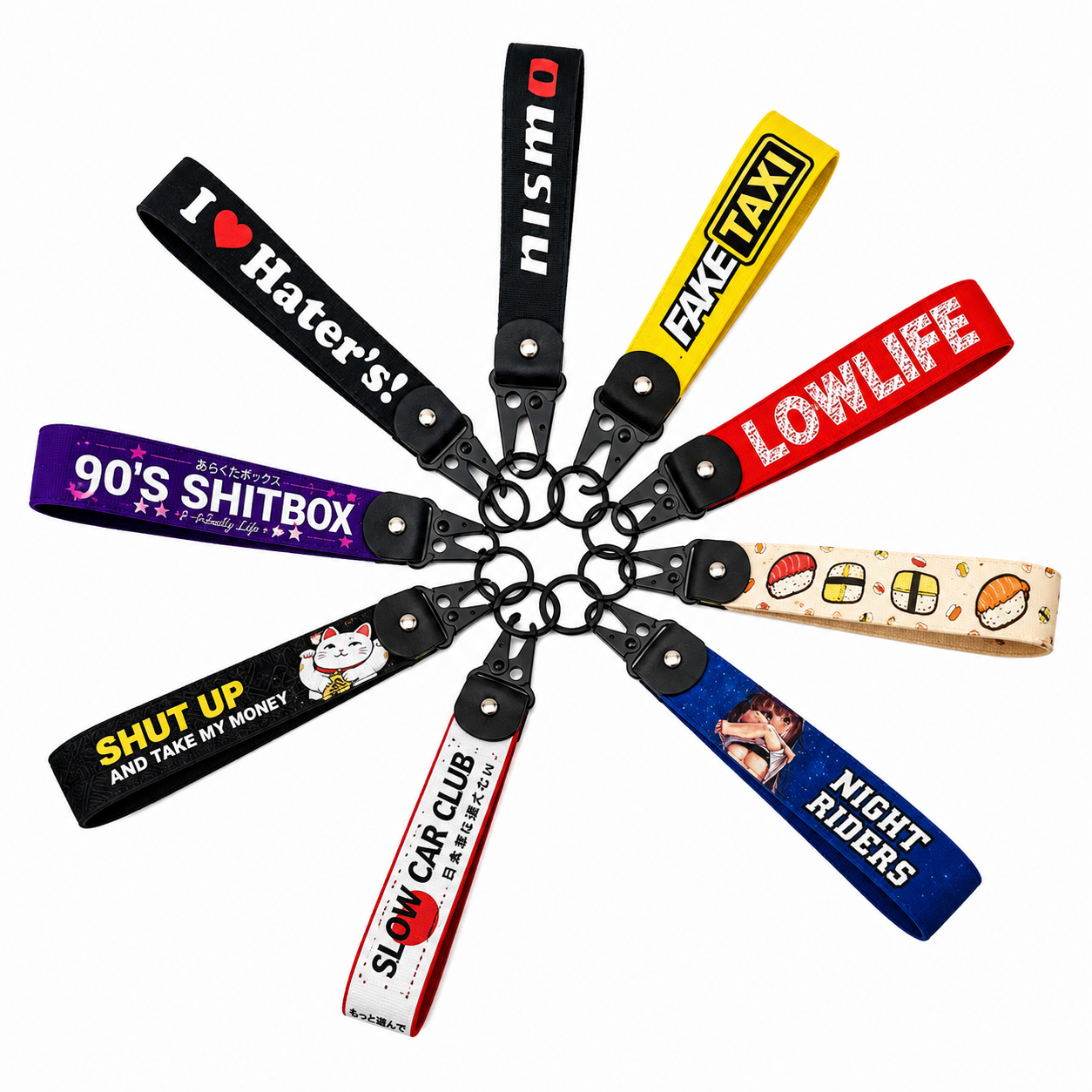 Enthusiast keychains
