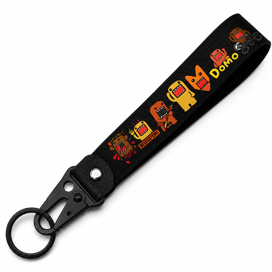 Domo Character Wristlet Keychain