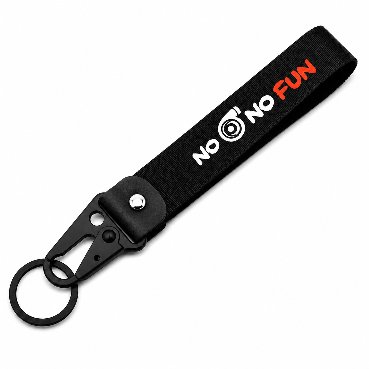 No Turbo No Fun Wristlet Keychain