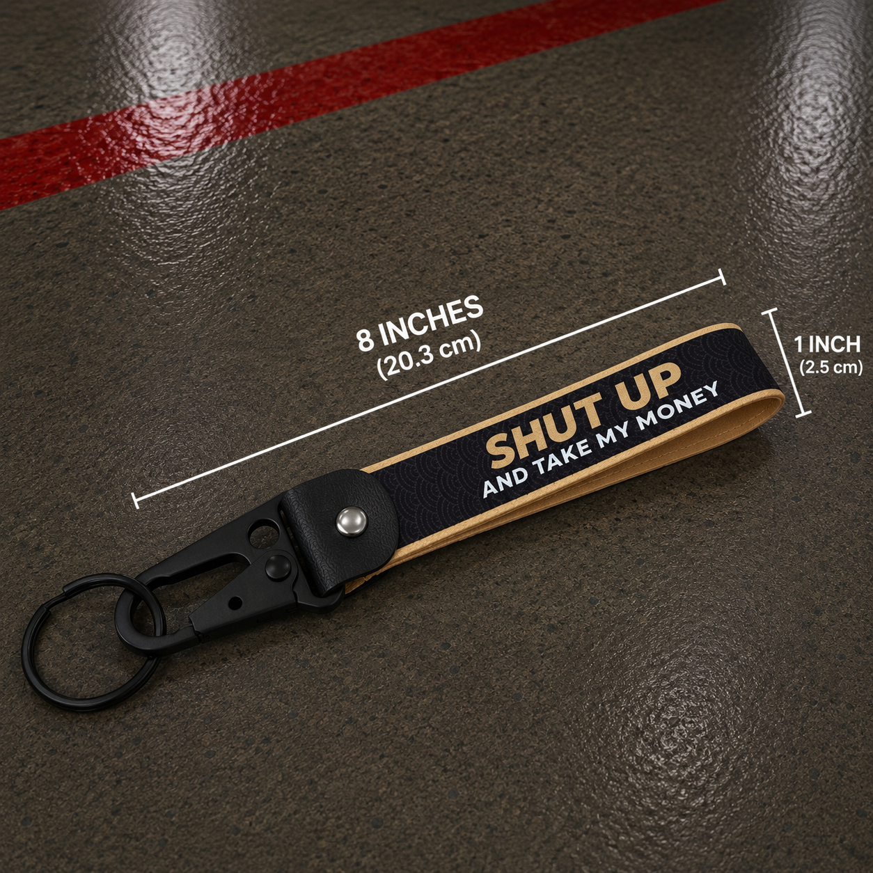 Shut up and take my money Anime club car automotive Keychain
