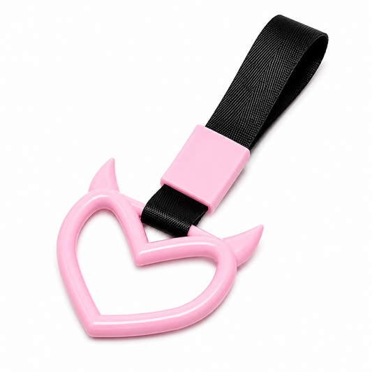 JDM Tsurikawa Devil Heart Handle Strap