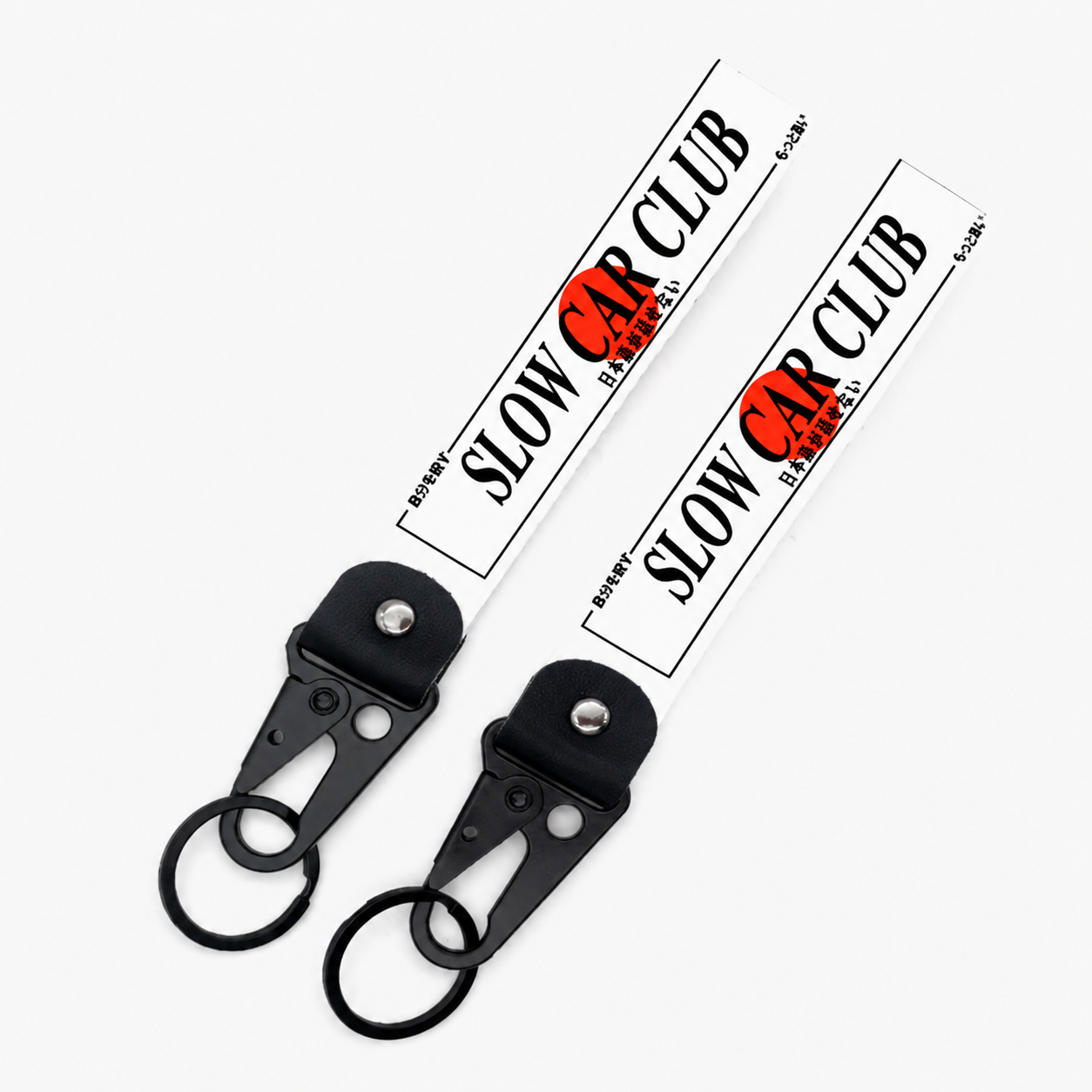 Slow car club jdm car automotive keychain