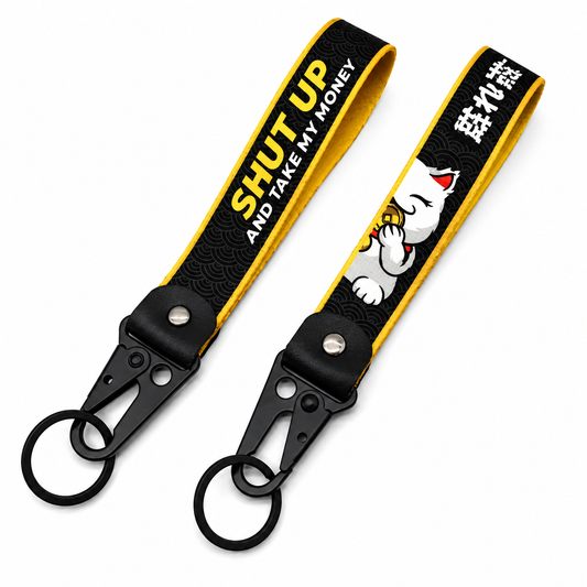 Shut up and take my money Anime club car automotive Keychain