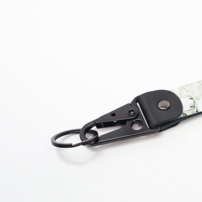 Midnight Racing Wristlet Keychain