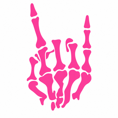 Skeleton Hand Vehicle Vinyl Decal (#D02)