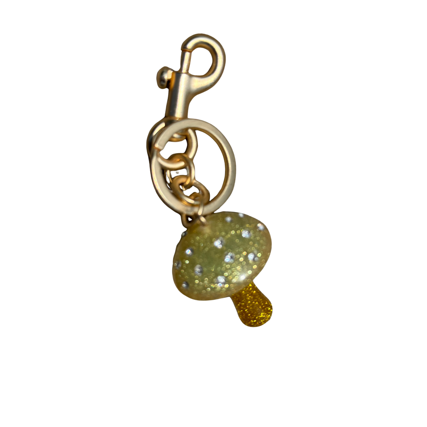 Mushroom Keychain Charm