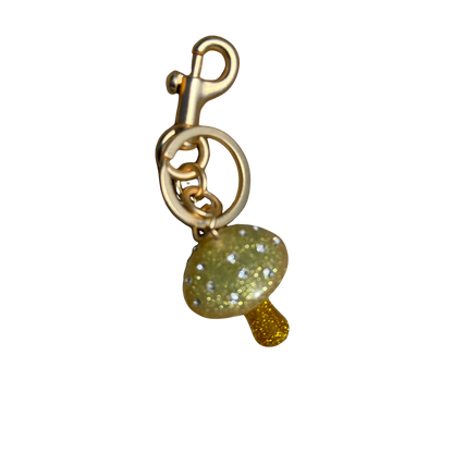Mushroom Keychain Charm