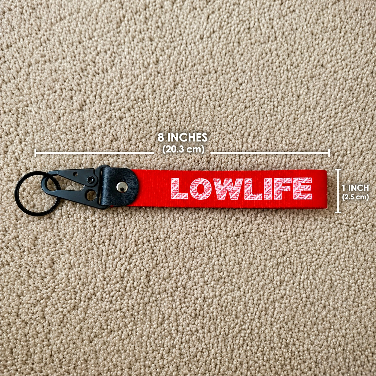 Low life jdm car automotive keychain