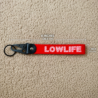 Low life jdm car automotive keychain