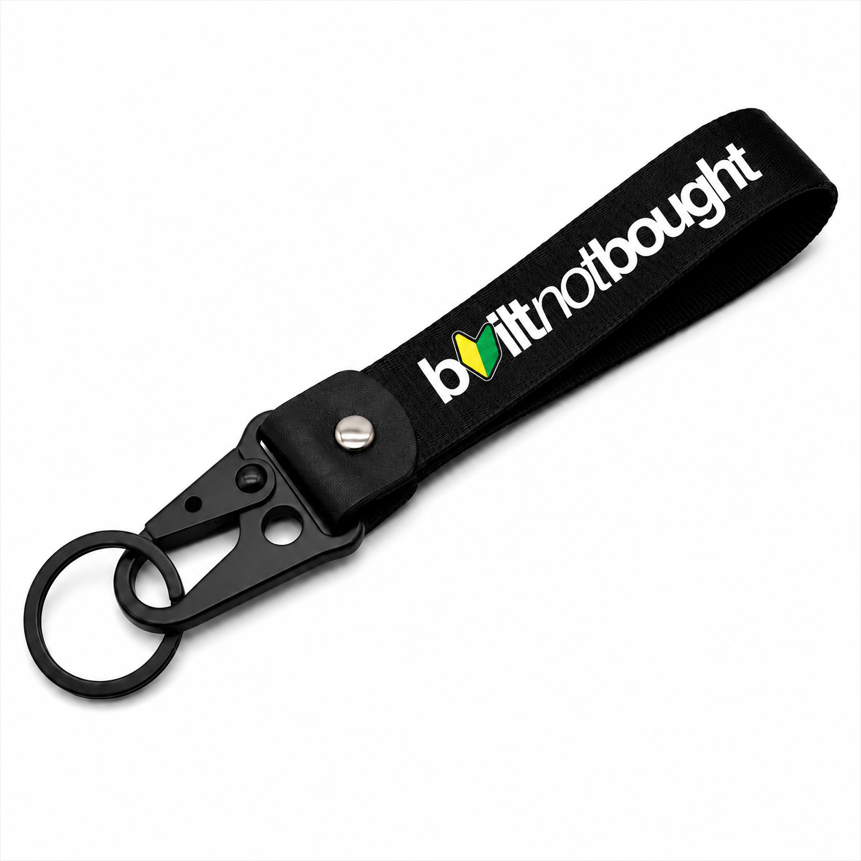 Built Not Bought Wristlet Keychain