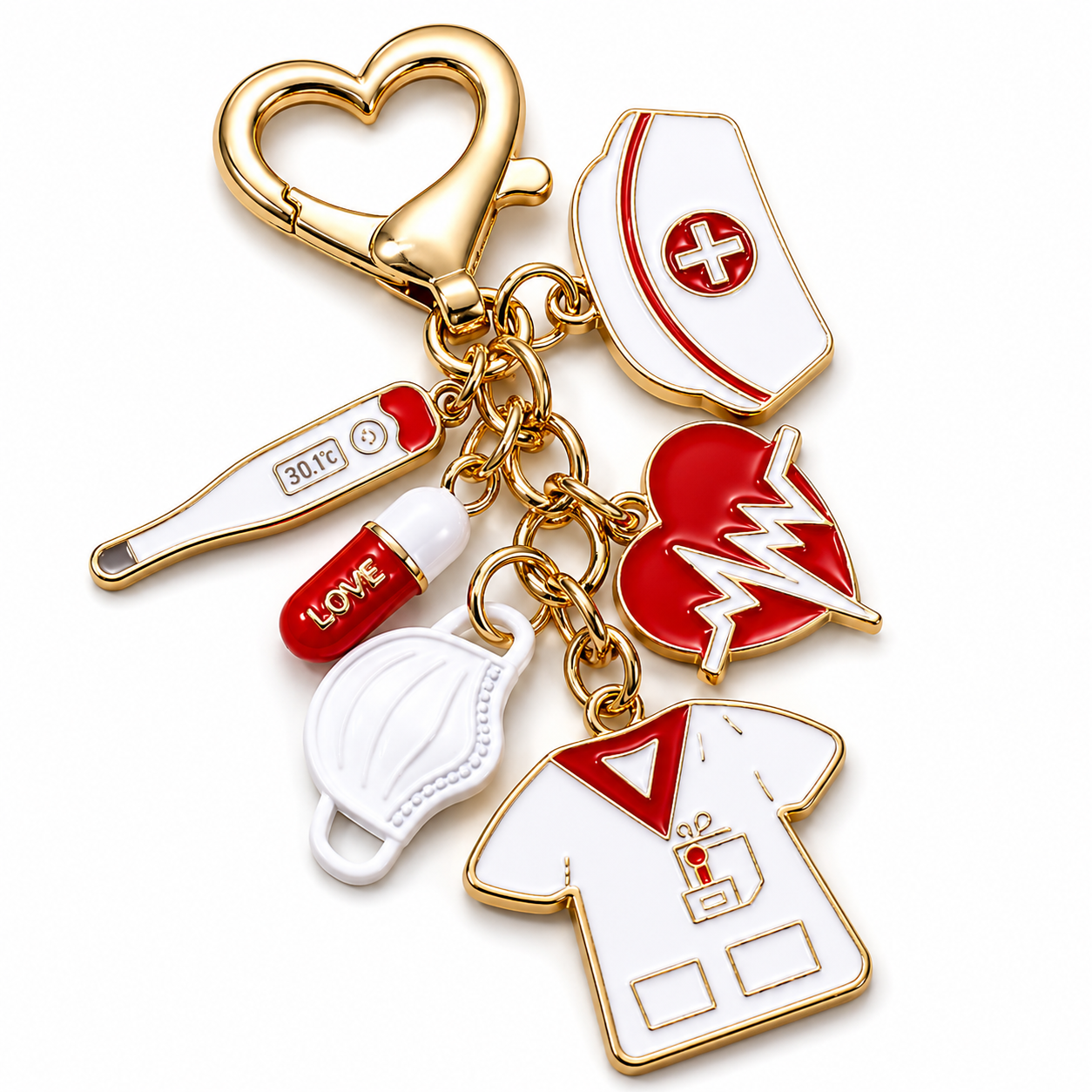 Medical Nurse Keychain