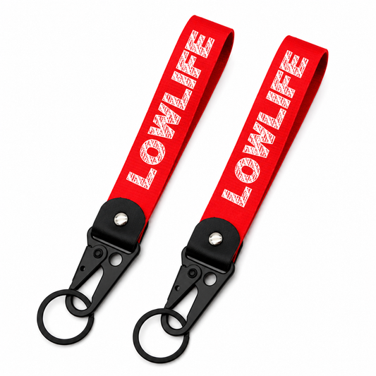 Low life jdm car automotive keychain