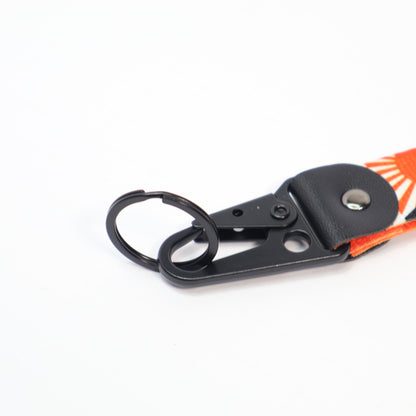 Japanese Rising Sun JDM Wristlet Keychain