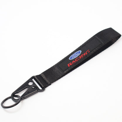 Ford Racing Wristlet Keychain