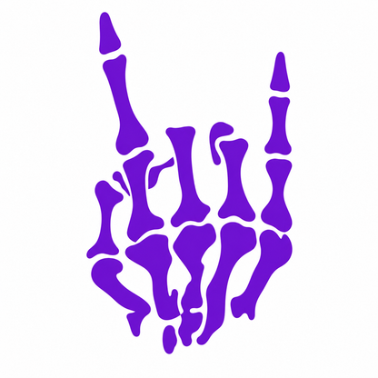 Skeleton Hand Vehicle Vinyl Decal (#D02)