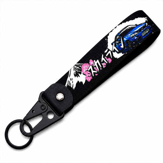 Nissan Skyline R34 GT-R Wristlet Keychain