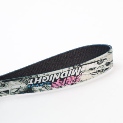 Midnight Racing Wristlet Keychain