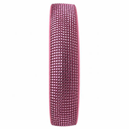 Pink Rhinestone Steering Wheel Cover